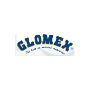Glomex blaues Logo