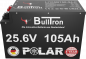 Preview: BullTron Lithium Batterie 25,6V 105Ah Smart BMS Polar