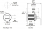 Preview: BlueSea 1732 MAD DC-Amperemeter OLED