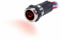 Preview: BlueSea 4181 Drucktaster beleuchtet OFF-(ON) 12V 15A