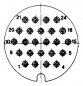 Preview: Philippi Binder-Serie 694 Stecker 24-polig