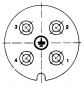 Preview: Philippi Binder-Serie 694 Stecker 4+PE Preview: Philippi Binder-Serie 694 Stecker 4+PE