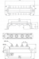Preview: Victron Busbar 600A 4P +cover