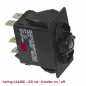 Preview: Carling CA1006 LED rot - Schalter on/off
