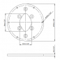 Preview: Scanstrut DPT-C-PLATE-02 Montageplatte für Kamera Flir M100/200