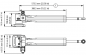 Preview: Raymarine hydraulischer Linearantrieb, Typ 2