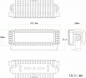 Preview: LED Decksscheinwerfer WL2201