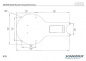 Preview: Scanstrut M92698 Masthalterung für alle 24" Raymarine Radomantennen