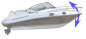 Preview: Mente Marine - ACS A Vollautomatische Trimmklappen-Steuerung für Flybridge