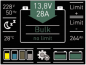 Preview: Philippi Batteriemonitor BTM2 12/24V mit NMEA-2000