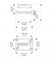 Preview: Raymarine A66089 M260 Inneneinbaugeber mit Montage-Tank für Tiefe