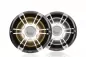 Preview: Fusion SG-FL652SPC 6,5" Marine Einbau-Lautsprecher 230W, Grau/Chrome Sportgrill mit LED Beleuchtung CRGBW