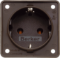 Preview: Philippi Berker mini - Einbausteckdose - ND 230