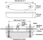 Preview: Raymarine A80323 R109LH-W 2000W D/T gegossener Durchbruchgeber Low-High WideBeam
