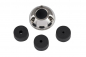 Preview: Scanstrut DS21B-S Decksdurchführung Edelstahl bis 21mm Stecker und 9-14mm Kabel grau