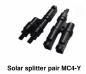Preview: Sunbeam System MC4 T-Verbinder Stecker/Buchse (Paar)