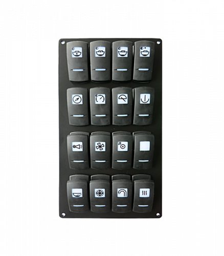 Philippi Stromkreisverteiler STV 726 BMB16 Refit – Refit-Panel für Bavaria BMB Motoryachten