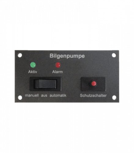Philippi Bilgenpumpenautomatik BPA 202 – Kontrollpanel 12/24 V