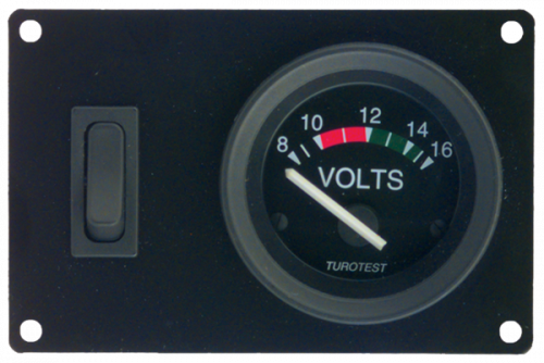 Philippi Voltmeter mit Umschalter PV