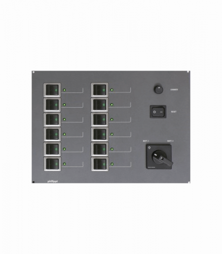 Philippi Panel NAV 212 für Berufsschifffahrt Navigationslichtsteuerung