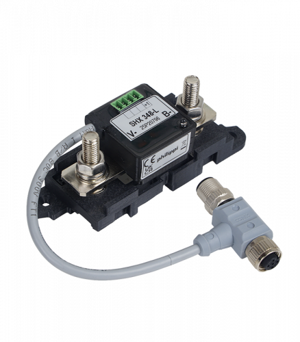 Philippi Strommessshunt SHX-L 300 12/24V P-Bus für Verbraucher und Ladequellen