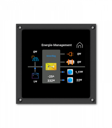 Philippi SystemMonitor PSM3 P-Bus Touchdisplay für Batterie-, Tank- und Energiemonitoring