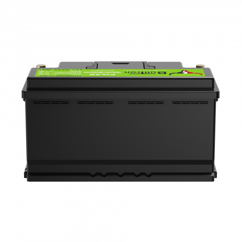 BullTron Lithium Starter Batterie 12,8 V 118 Ah Polar – 2000 A Startstrom, kompakte 279-mm-Bauform