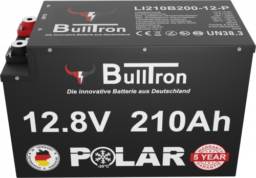 BullTron Lithium Batterie 12,8V 210Ah Smart BMS Po