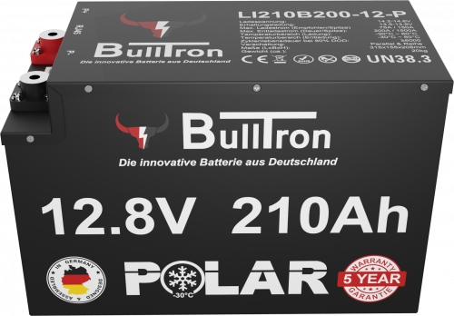 BullTron Lithium Batterie 12,8V 210Ah Smart BMS Polar