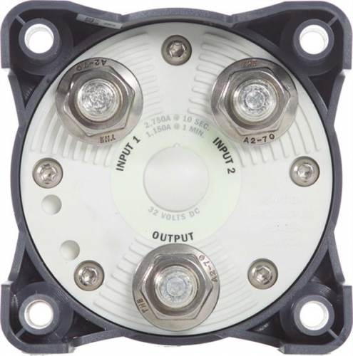 BlueSea 3002 Hauptschalter 500A 0-1-(1+2)-2 Batteriewahl