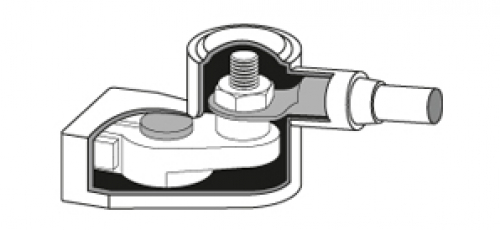 BlueSea 4006 Batteriepolabdeckung BA7 50-70mm²