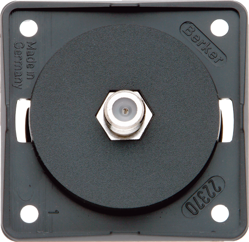 Philippi Berker mini - Fernsehantennendose - FD koax