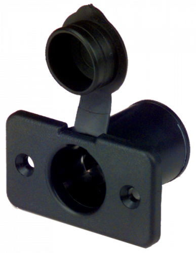 Philippi SUTAR Einbau-Steckdose - ESD 12V eckig