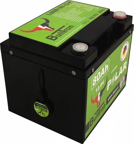 BullTron Lithium Batterie 12,8V 80Ah Smart BMS Polar