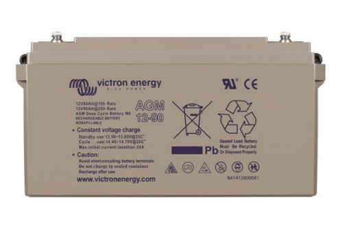 Victron AGM Deep Cycle Batterie 12V/90Ah