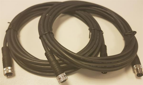 Victron Datenkabel M8 circular connector Male/Female 3 pole (2 Stück)