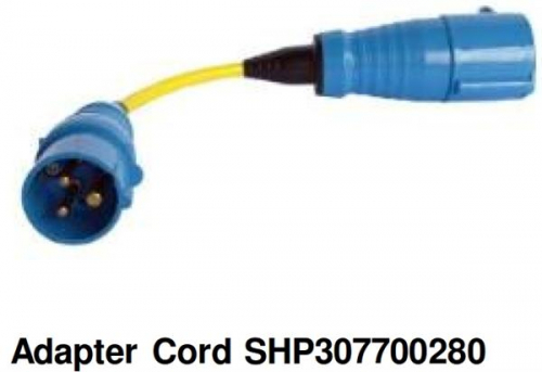 Victron Adapter Kabel 250V CEE Stecker 16A auf CEE Dose 32A