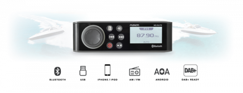 Fusion MS-RA70 Radio - 2 Zonen (ohne NMEA-2000 Anschluss)