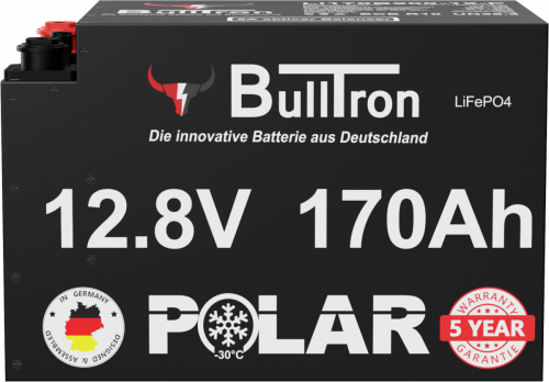 BullTron Lithium Batterie 12,8V 170Ah Smart BMS Polar