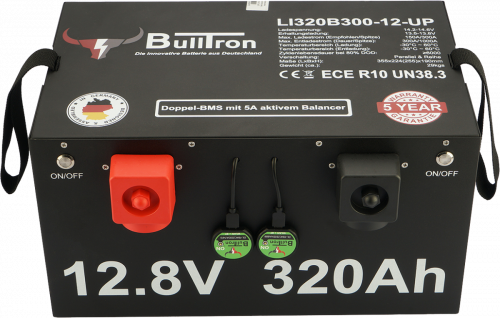 BullTron Lithium Batterie 12,8V 320Ah Untersitz Smart BMS Polar