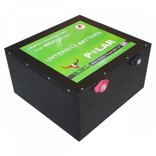 BullTron Lithium Batterie 12,8V 480Ah Untersitz Polar Smart BMS