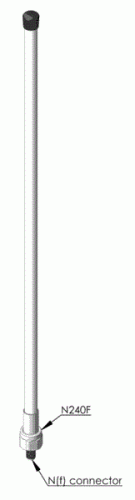 AC-Marine CEL24 WiFi - WiFi-Antenne 0,9m
