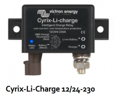 Victron Cyrix-Li-charge 24/48V-230A intelligent charge relay