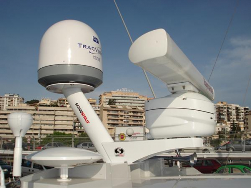 Scanstrut DPT-OA Modularer Dual PowerTower für Radar (Balken)