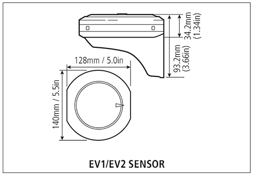 Raymarine E70097 Evolution EV-2 Sensor