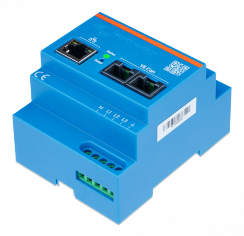 Victron Energy Meter VM-3P5A 3-phasig mit Ethernet und VE.Can für externe 5A-Stromwandler