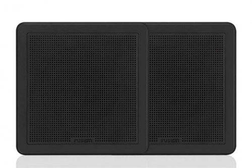 Fusion FM-F77SB 7,7" Flush Mount Lautsprecher, quadr schwarz