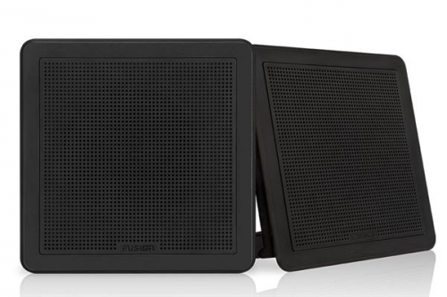 Fusion FM-F77SB 7,7" Flush Mount Lautsprecher, quadr schwarz