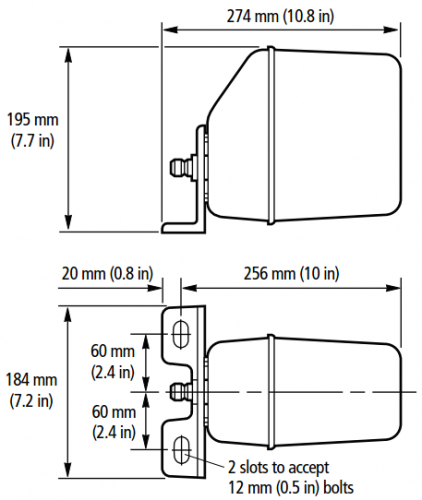Raymarine Getriebemotor Typ 2