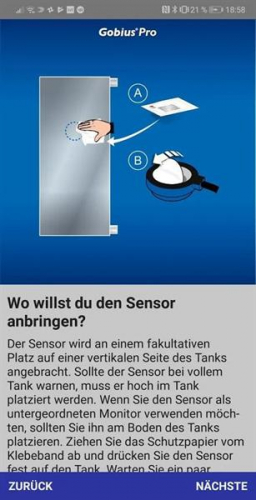 Philippi Gobius Pro1 - Bluetooth Tankgeber ohne Bohren für Android und iOS App